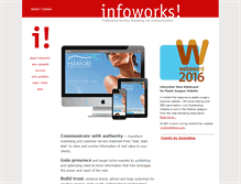 Tablet Screenshot of infoworks1.com